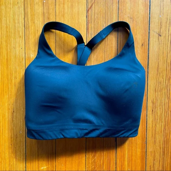 34F Athleta Black Racer Back Sports Bra - Picture 3 of 5